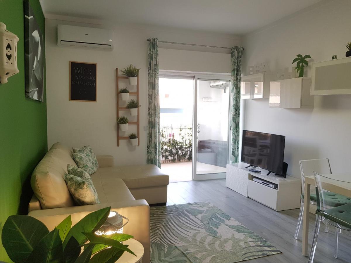 T1 Boavista 6 Vista Mar Wi-Fi Ar Cond Lägenhet Quarteira Exteriör bild